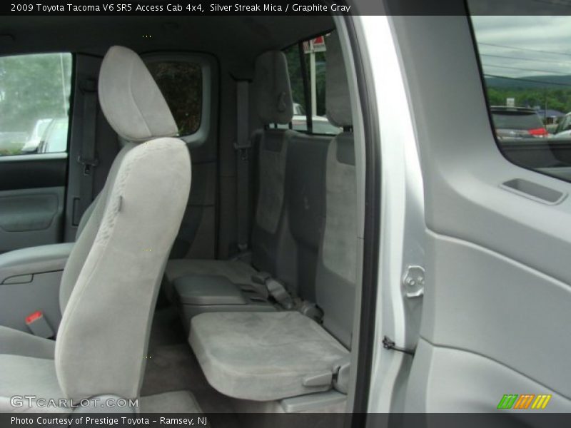 Silver Streak Mica / Graphite Gray 2009 Toyota Tacoma V6 SR5 Access Cab 4x4