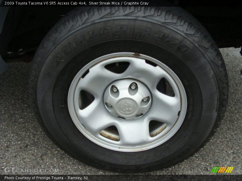 Silver Streak Mica / Graphite Gray 2009 Toyota Tacoma V6 SR5 Access Cab 4x4
