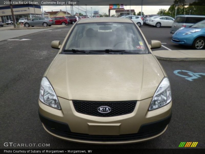 Cashmere Beige / Beige 2009 Kia Rio LX Sedan