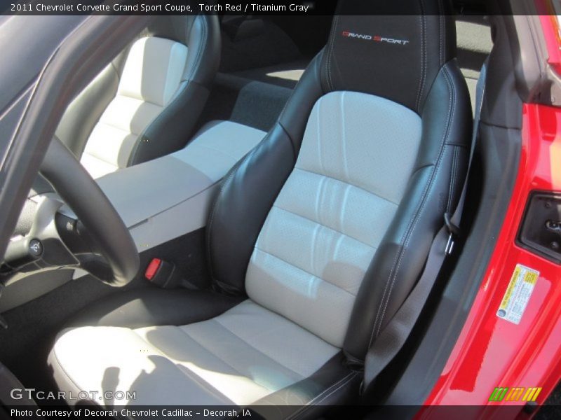Front Seat of 2011 Corvette Grand Sport Coupe