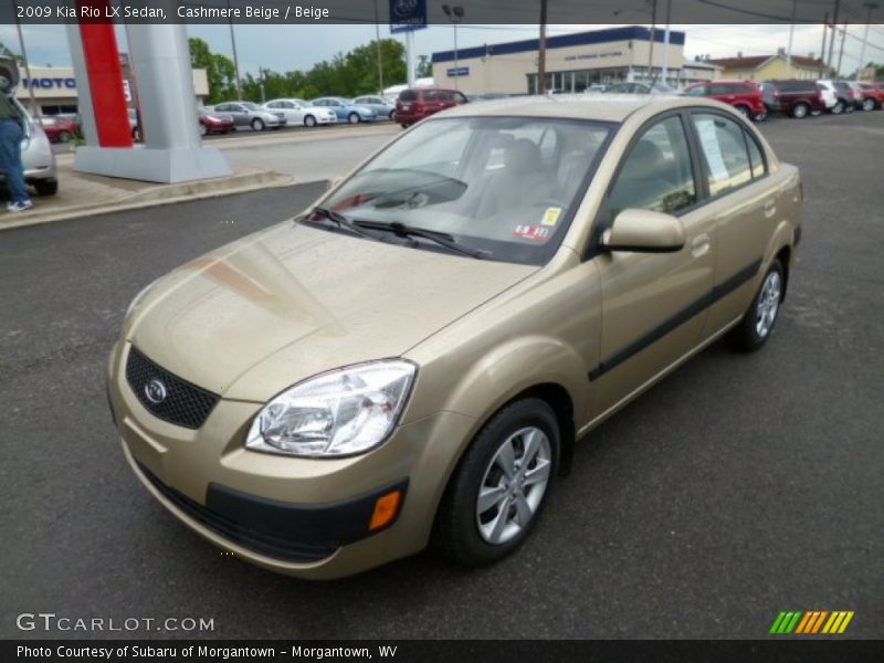 Front 3/4 View of 2009 Rio LX Sedan