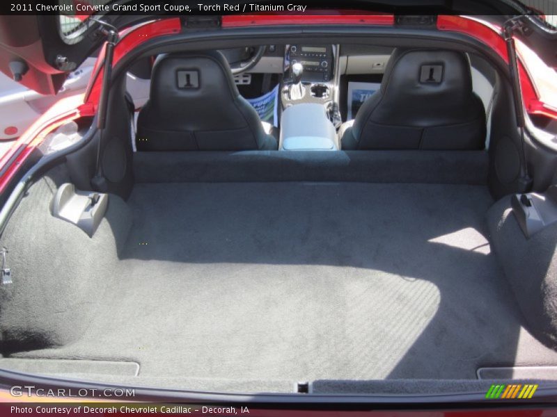 Torch Red / Titanium Gray 2011 Chevrolet Corvette Grand Sport Coupe
