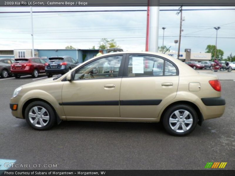  2009 Rio LX Sedan Cashmere Beige