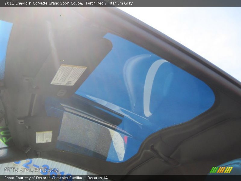 Torch Red / Titanium Gray 2011 Chevrolet Corvette Grand Sport Coupe