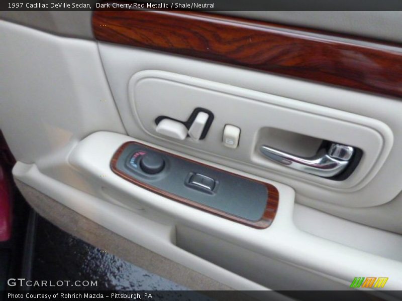 Dark Cherry Red Metallic / Shale/Neutral 1997 Cadillac DeVille Sedan