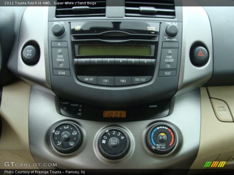 Super White / Sand Beige 2011 Toyota RAV4 I4 4WD