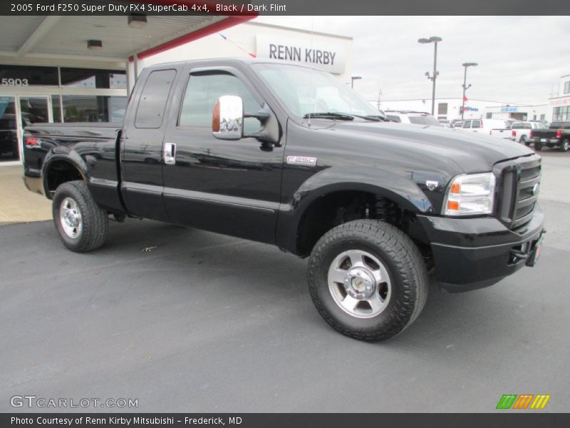 Black / Dark Flint 2005 Ford F250 Super Duty FX4 SuperCab 4x4
