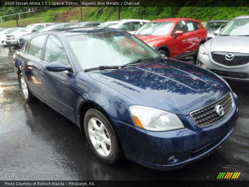 Majestic Blue Metallic / Charcoal 2006 Nissan Altima 2.5 S Special Edition