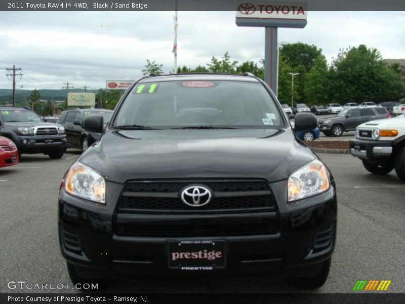 Black / Sand Beige 2011 Toyota RAV4 I4 4WD