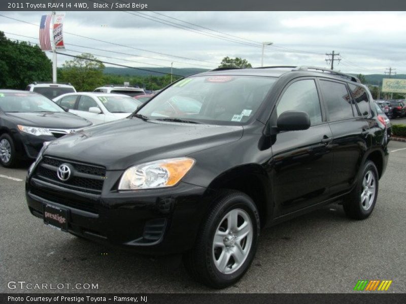 Black / Sand Beige 2011 Toyota RAV4 I4 4WD