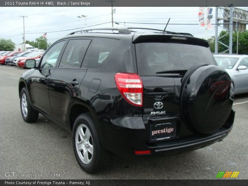 Black / Sand Beige 2011 Toyota RAV4 I4 4WD