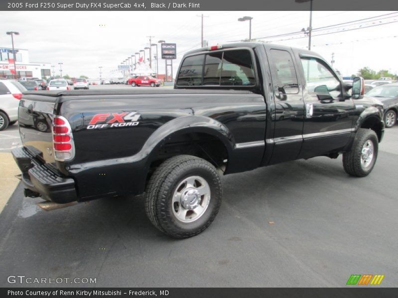 Black / Dark Flint 2005 Ford F250 Super Duty FX4 SuperCab 4x4