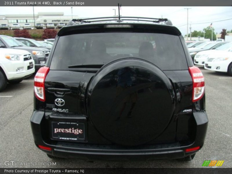 Black / Sand Beige 2011 Toyota RAV4 I4 4WD