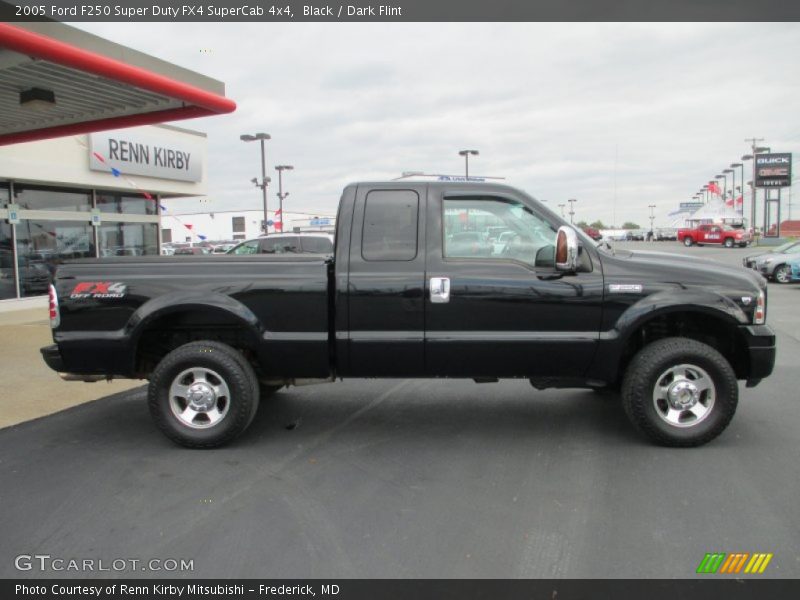 Black / Dark Flint 2005 Ford F250 Super Duty FX4 SuperCab 4x4