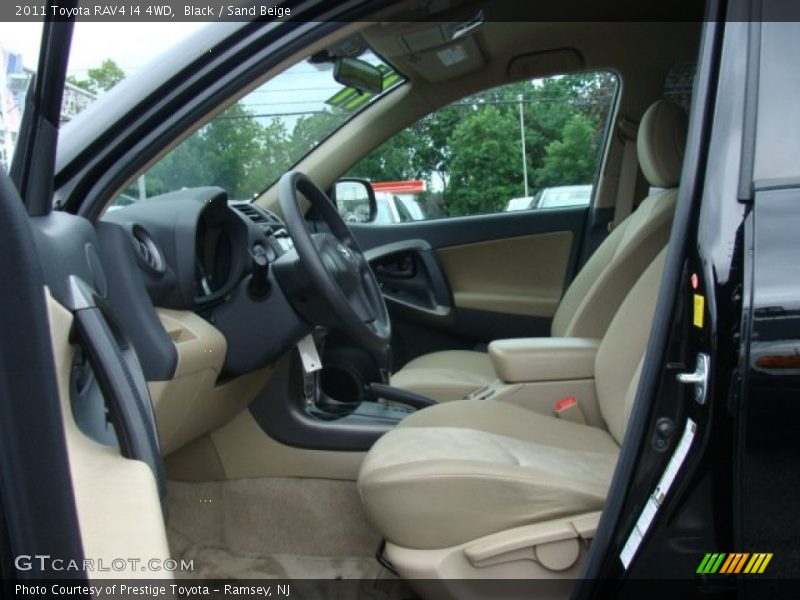 Black / Sand Beige 2011 Toyota RAV4 I4 4WD