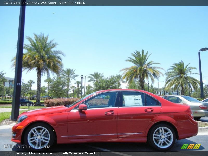  2013 C 250 Sport Mars Red