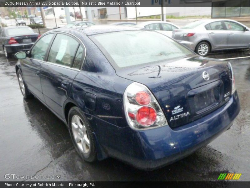 Majestic Blue Metallic / Charcoal 2006 Nissan Altima 2.5 S Special Edition