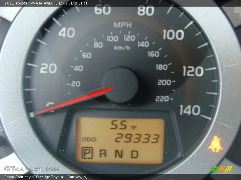 Black / Sand Beige 2011 Toyota RAV4 I4 4WD