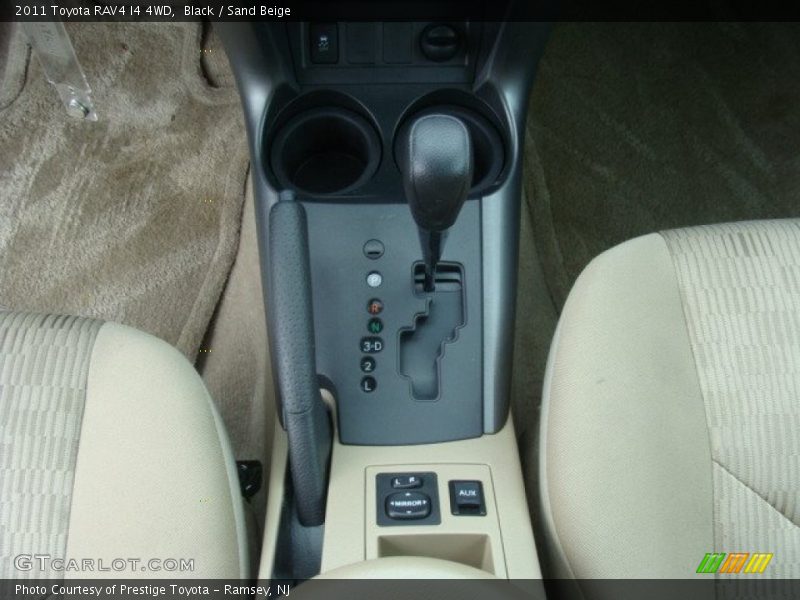Black / Sand Beige 2011 Toyota RAV4 I4 4WD