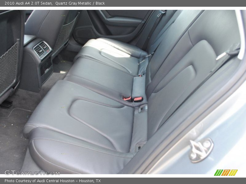 Quartz Gray Metallic / Black 2010 Audi A4 2.0T Sedan