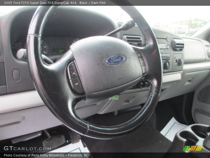 Black / Dark Flint 2005 Ford F250 Super Duty FX4 SuperCab 4x4
