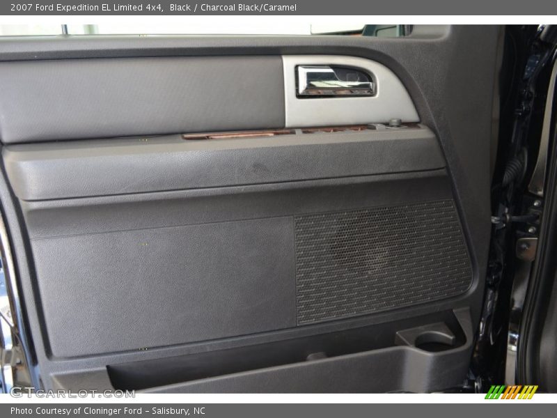 Black / Charcoal Black/Caramel 2007 Ford Expedition EL Limited 4x4