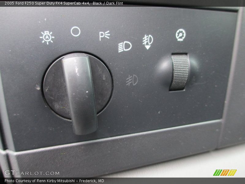 Black / Dark Flint 2005 Ford F250 Super Duty FX4 SuperCab 4x4