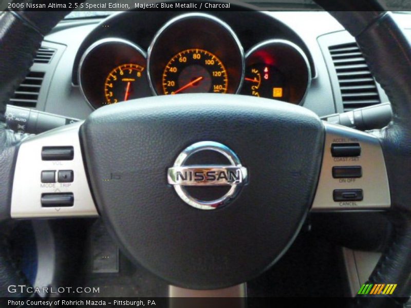 Majestic Blue Metallic / Charcoal 2006 Nissan Altima 2.5 S Special Edition