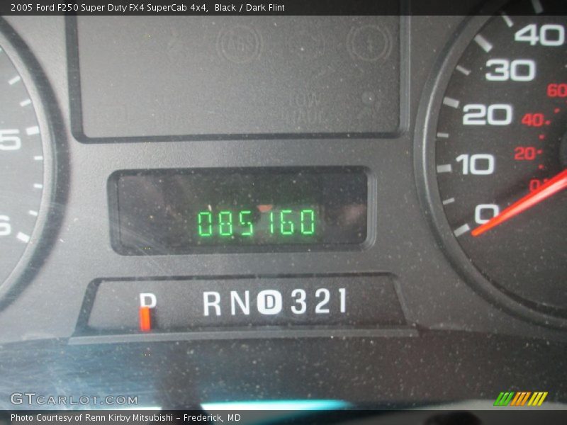 Black / Dark Flint 2005 Ford F250 Super Duty FX4 SuperCab 4x4