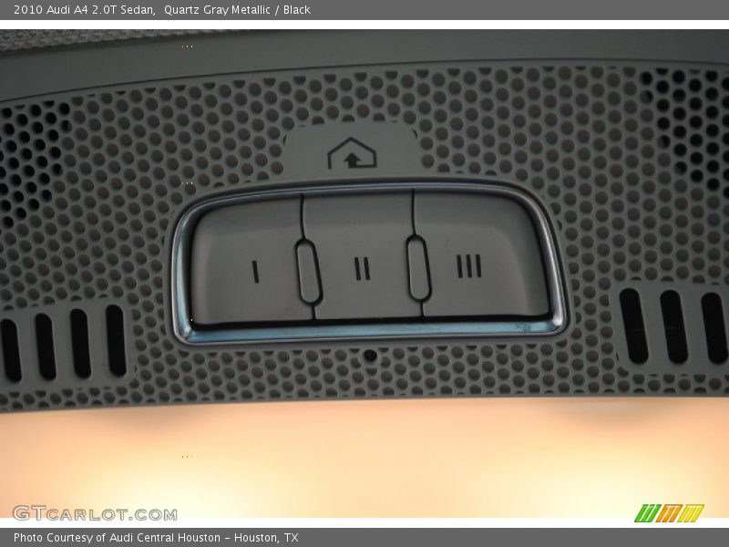 Quartz Gray Metallic / Black 2010 Audi A4 2.0T Sedan