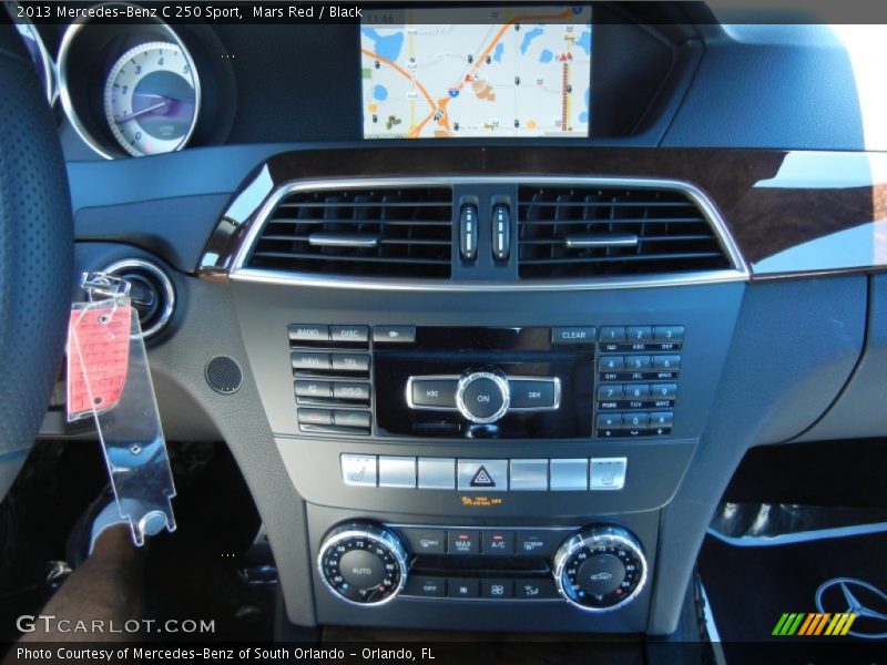 Controls of 2013 C 250 Sport