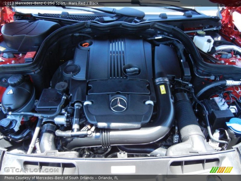  2013 C 250 Sport Engine - 1.8 Liter DI Turbocharged DOHC 16-Valve VVT 4 Cylinder
