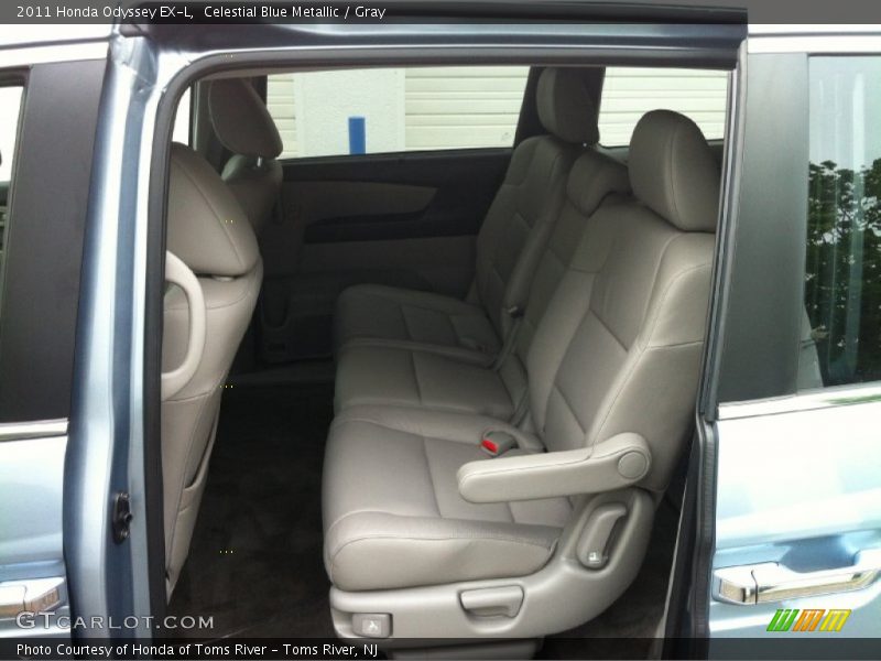 Celestial Blue Metallic / Gray 2011 Honda Odyssey EX-L