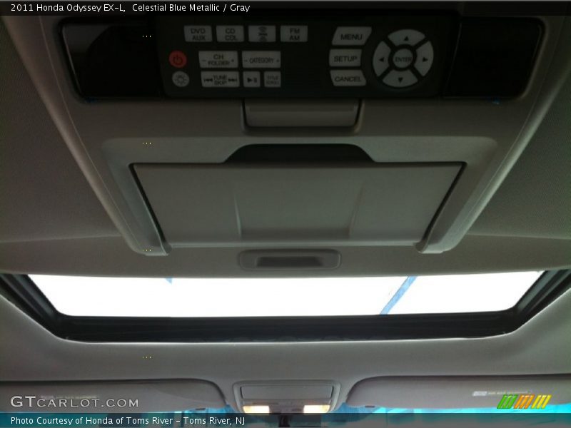 Celestial Blue Metallic / Gray 2011 Honda Odyssey EX-L