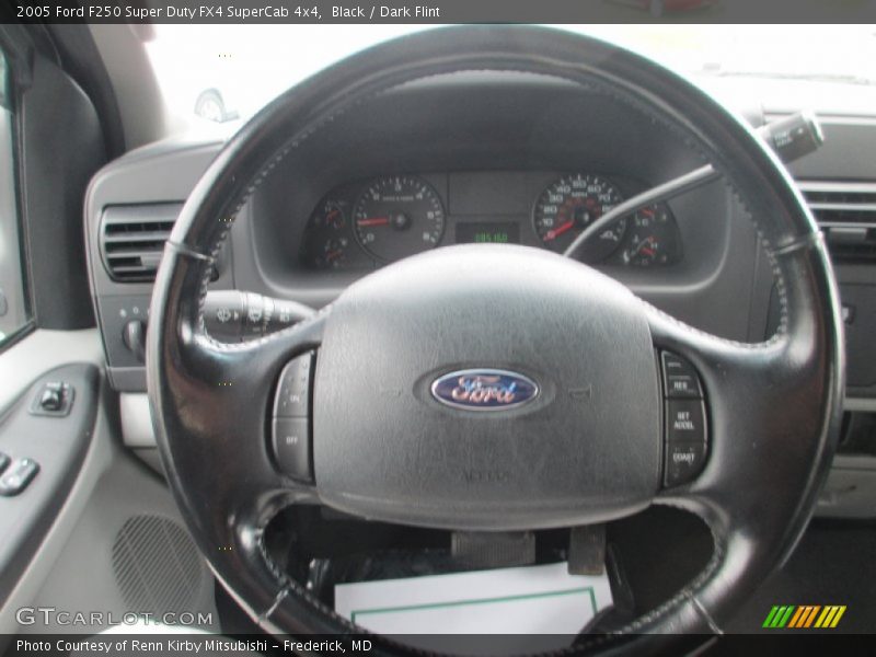  2005 F250 Super Duty FX4 SuperCab 4x4 Steering Wheel