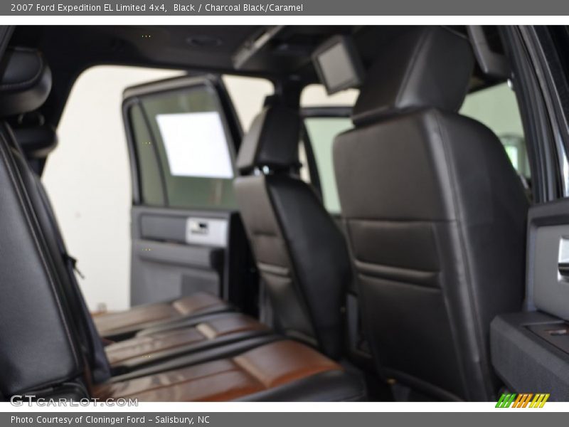 Black / Charcoal Black/Caramel 2007 Ford Expedition EL Limited 4x4