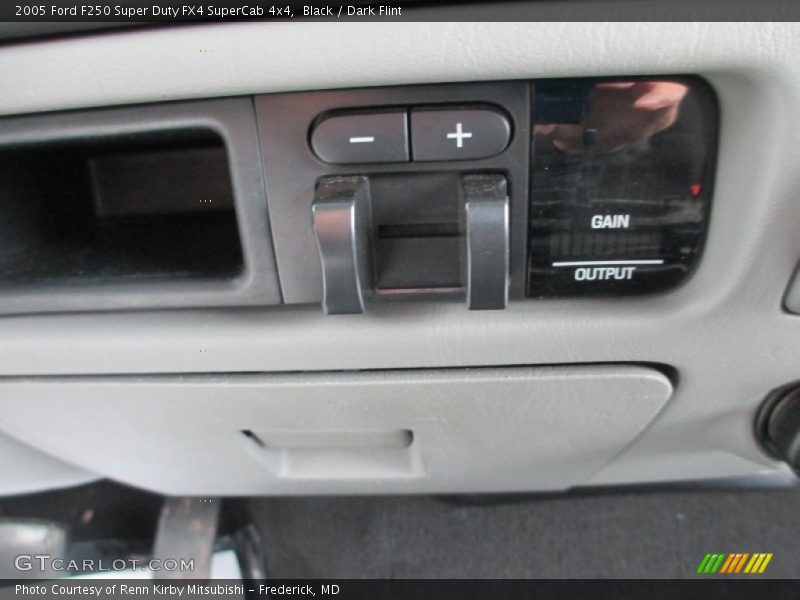 Black / Dark Flint 2005 Ford F250 Super Duty FX4 SuperCab 4x4