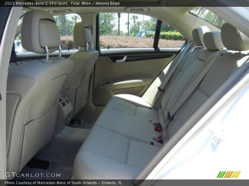 Polar White / Almond Beige 2013 Mercedes-Benz C 350 Sport
