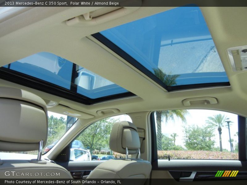 Polar White / Almond Beige 2013 Mercedes-Benz C 350 Sport