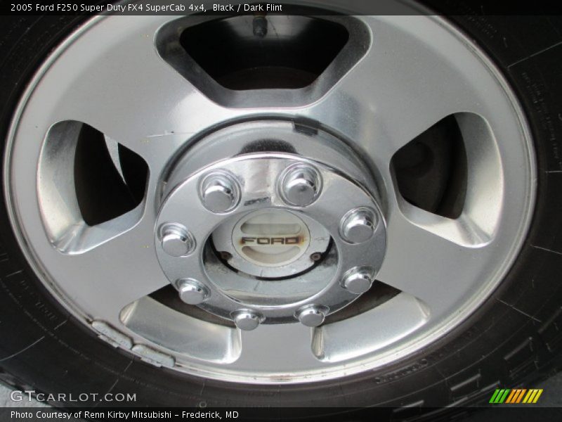 Black / Dark Flint 2005 Ford F250 Super Duty FX4 SuperCab 4x4