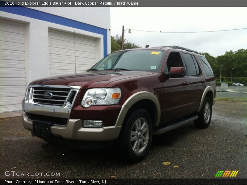 Dark Copper Metallic / Black/Camel 2010 Ford Explorer Eddie Bauer 4x4