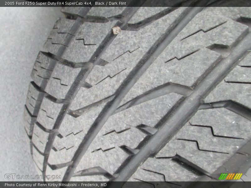 Black / Dark Flint 2005 Ford F250 Super Duty FX4 SuperCab 4x4