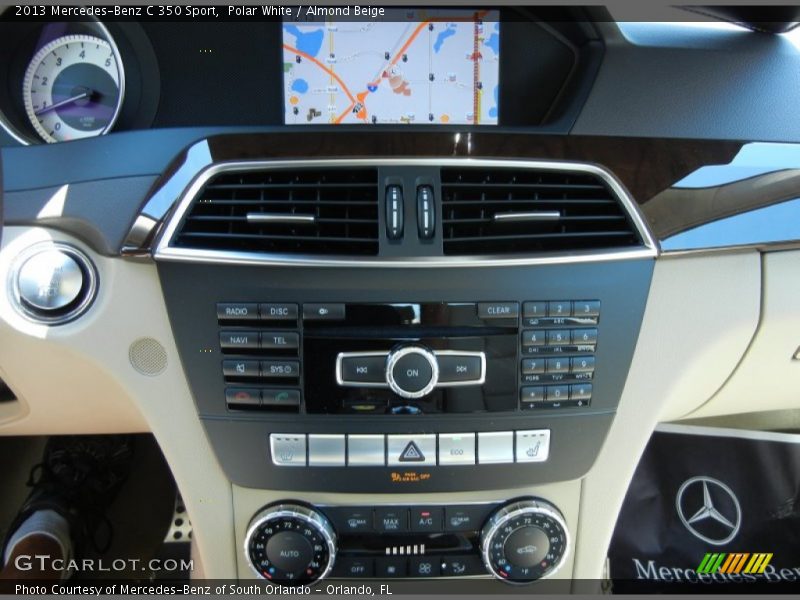 Polar White / Almond Beige 2013 Mercedes-Benz C 350 Sport