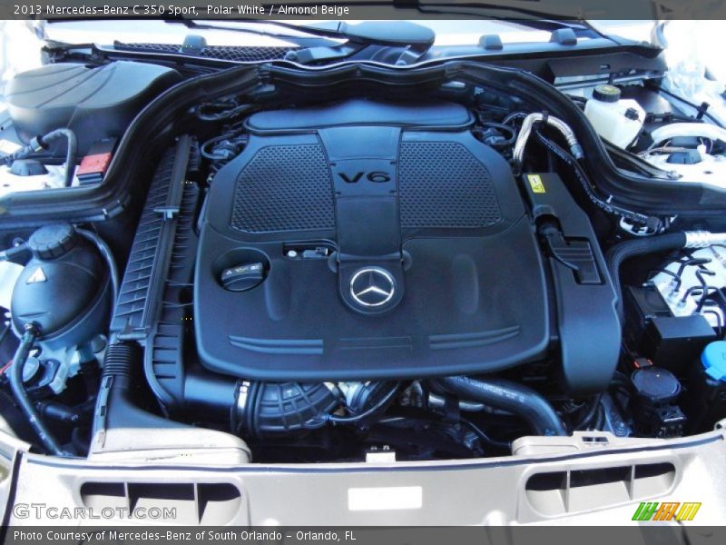Polar White / Almond Beige 2013 Mercedes-Benz C 350 Sport
