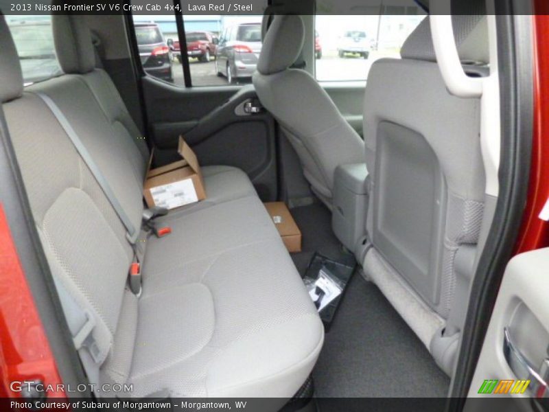 Lava Red / Steel 2013 Nissan Frontier SV V6 Crew Cab 4x4
