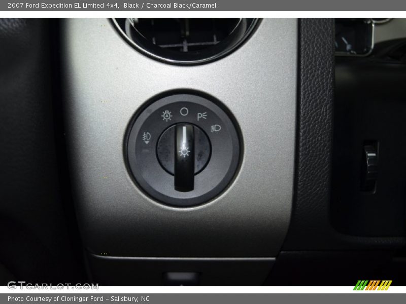 Black / Charcoal Black/Caramel 2007 Ford Expedition EL Limited 4x4