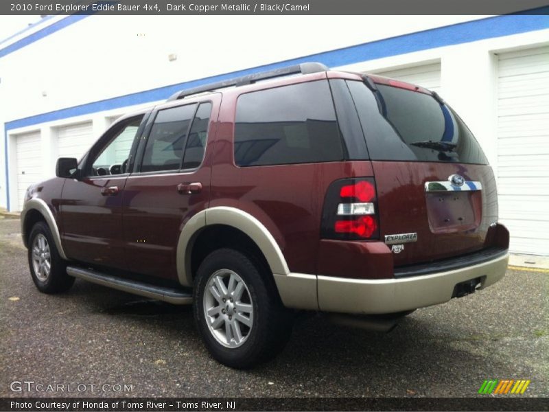 Dark Copper Metallic / Black/Camel 2010 Ford Explorer Eddie Bauer 4x4