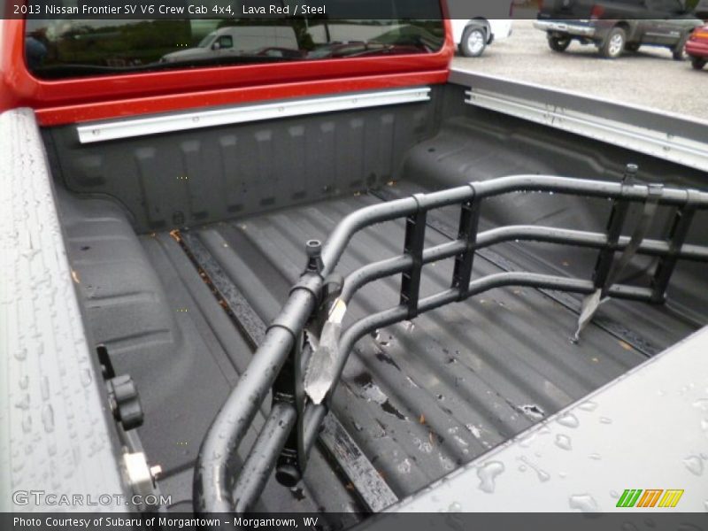 Lava Red / Steel 2013 Nissan Frontier SV V6 Crew Cab 4x4