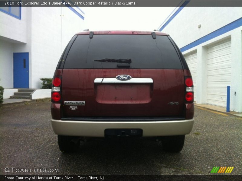 Dark Copper Metallic / Black/Camel 2010 Ford Explorer Eddie Bauer 4x4