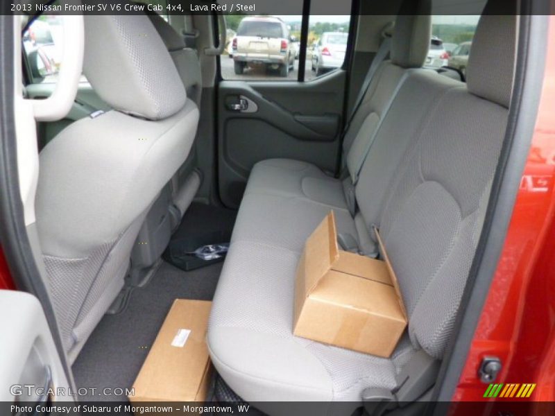 Lava Red / Steel 2013 Nissan Frontier SV V6 Crew Cab 4x4